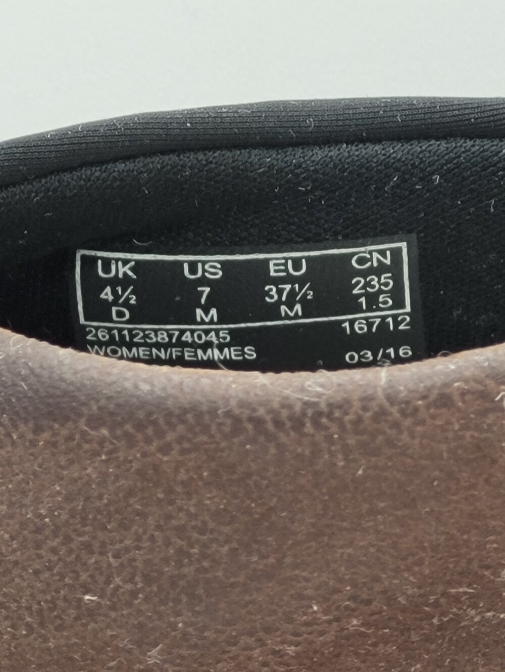 Clarks Sillian Jetay Brown slip-on flats Size 7 - Picture 6 of 16